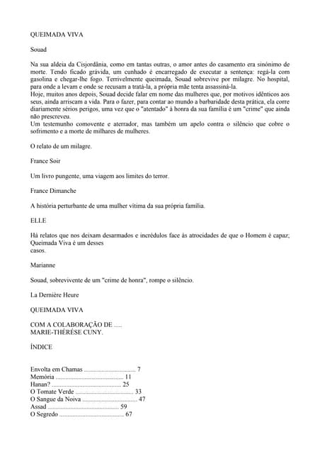 Queimada Viva Pdf